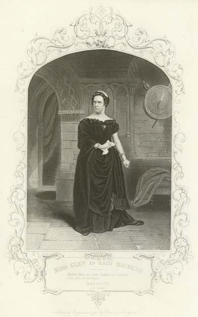 Slečna Glynn jako Lady Macbeth od English School