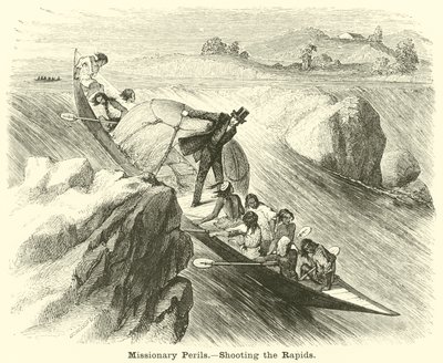 Misionářské nebezpečí, střelba do peřejí od English School