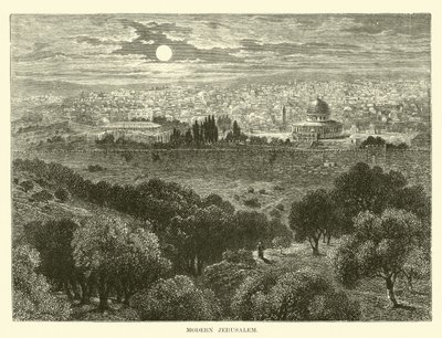 Moderní Jeruzalém od English School