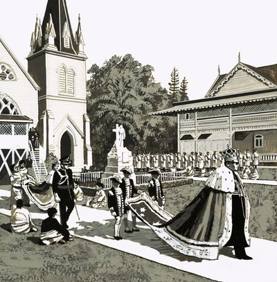Moderní monarchie: Království štěstí. Král Tongy od English School