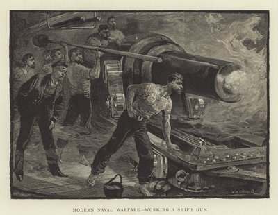 Modern Naval Warfare, pracující s lodním dělem od English School