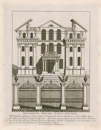 Monmouth House, Soho Square od English School