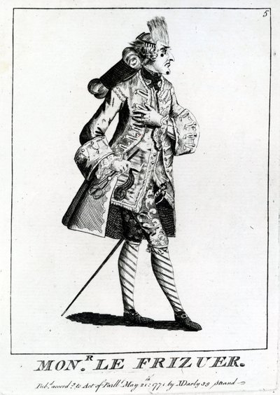 Mons. Frizer, 1771 od English School