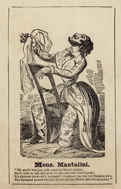 Monsieur Mantalini od Nicholas Nickleby od English School