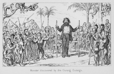 Monstrum objevené Ourang Outangs od English School