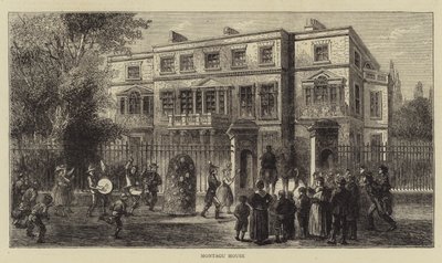 Montagu House (rytina) od English School