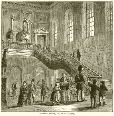 Dům Montagu, Velké schodiště od English School