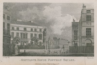 Montague House, Portman Square, Londýn od English School