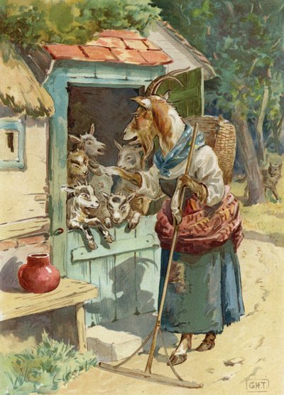 Matka koza a její maličké od English School