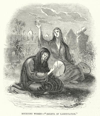 Truchlící ženy, „Dovedné lamentace“ od English School