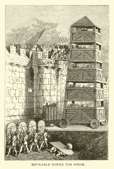 Pohyblivá věž pro Siege od English School