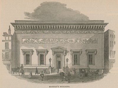 Budova Moxhays na Threadneedle Street od English School