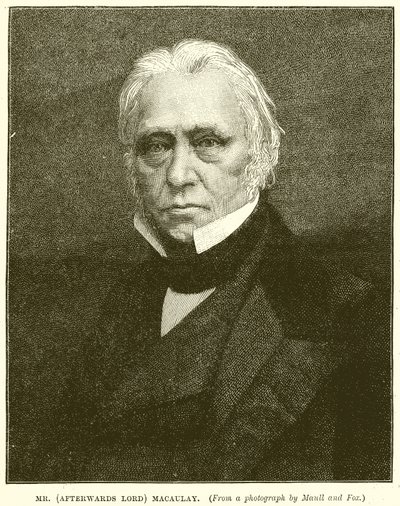 Pan (potom lord) Macaulay od English School