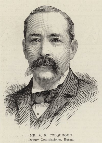Mr A R Colquhoun (rytina) od English School