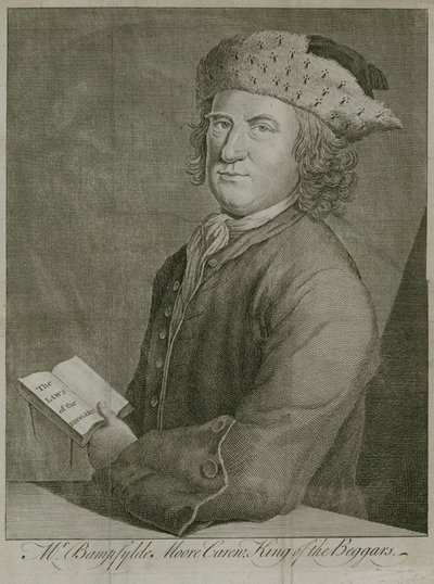 Pan Bampfylde Moore Carew, král žebráků od English School