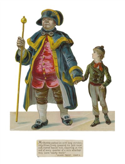 Pan Bumble a Oliver Twist od English School