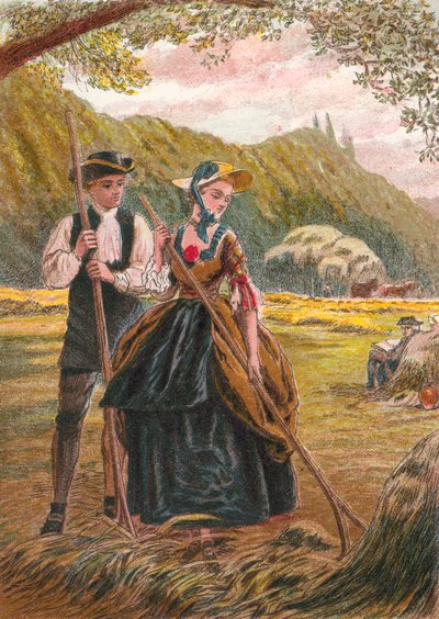 Pan Burchell a Sophia v Hayfieldu od English School