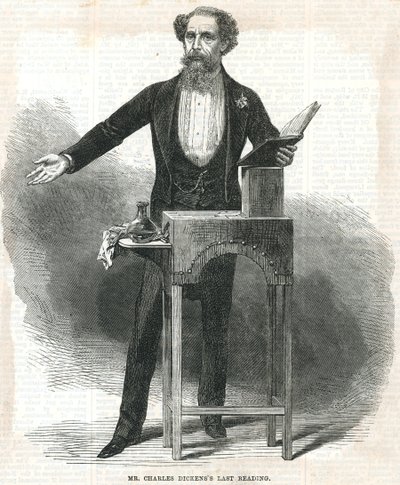 Pan Charles Dickenss poslední čtení od English School