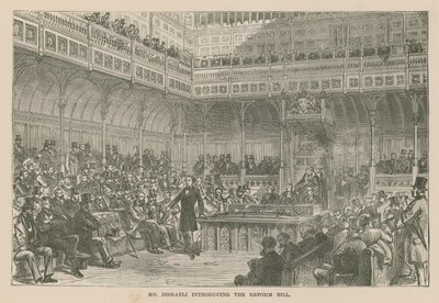 Pan Disraeli představuje reformní zákon od English School