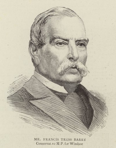 Pan Francis Tress Barry (rytina) od English School