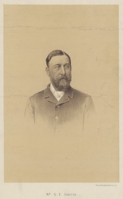 Pan G. E. Jarvis (litografie) od English School