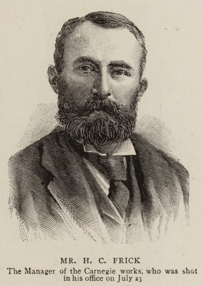 Mr H C Frick (rytina) od English School
