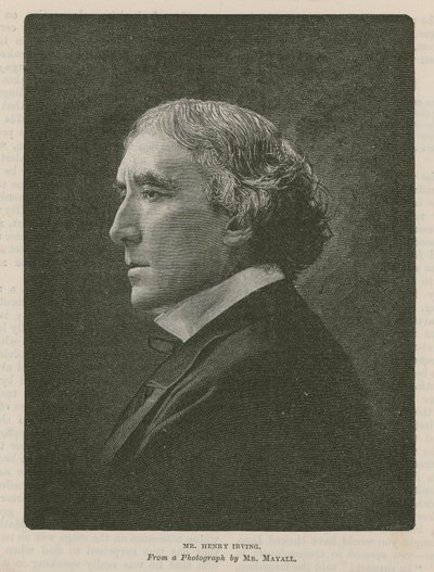 Pan Henry Irving, herec od English School