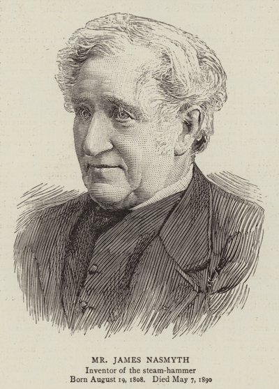Pan James Nasmyth (rytina) od English School