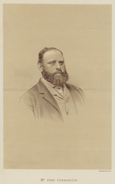 Pan John Codrington (litho) od English School