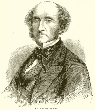 Pan John Stuart Mill od English School