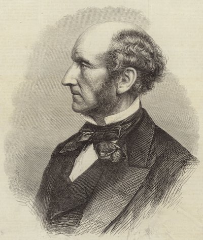 Pan John Stuart Mill od English School