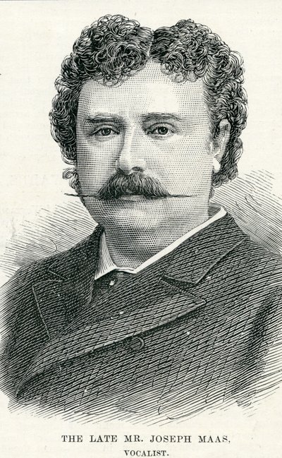 Pan Joseph Maas (1847-1886), ilustrace pro grafiku od English School