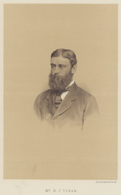 Pan R. C. Vyner (litografie) od English School