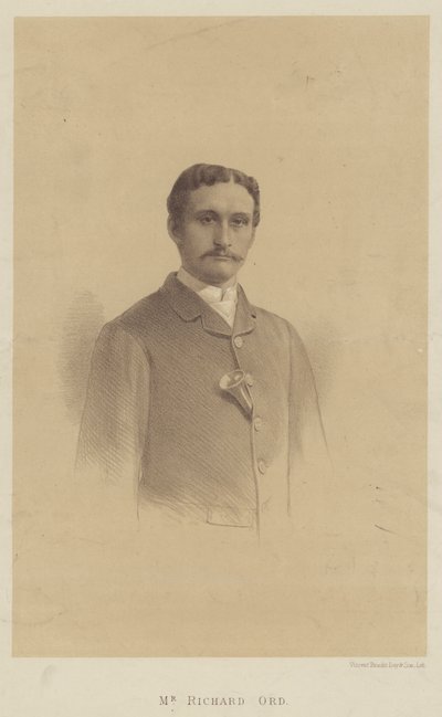 Pan Richard Ord (litografie) od English School