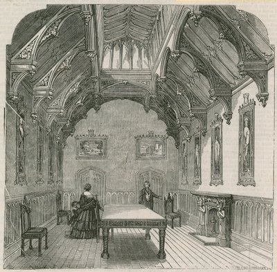 Nové sídlo pana Russella, Park Lane, Londýn: The Dining Hall od English School