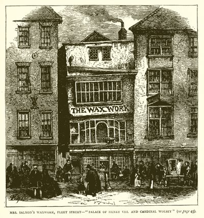 Mr. Salmons Waxwork, Fleet Street – Palác Jindřicha VIII. a kardinál Wolsey od English School