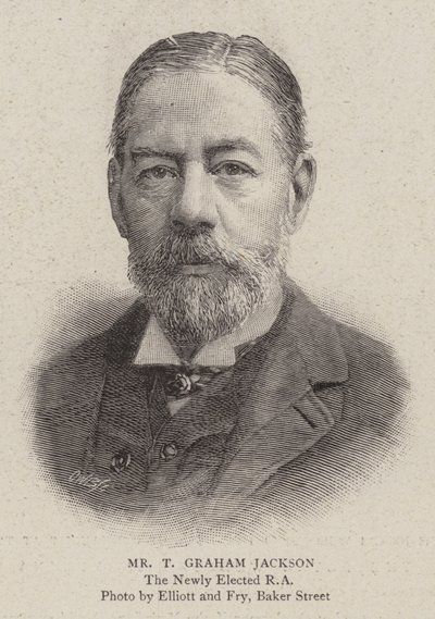Pan T Graham Jackson (rytina) od English School