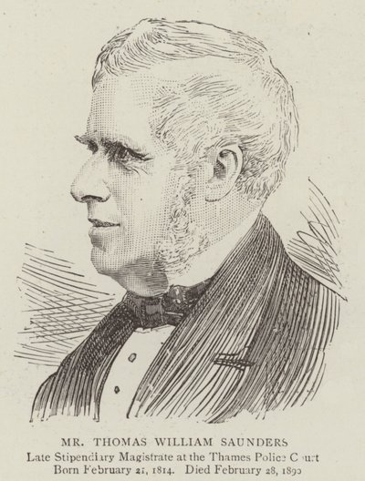 Pan Thomas William Saunders od English School