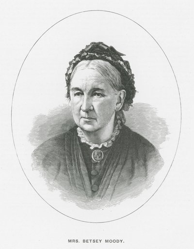 Paní Betsey Moody (litografie) od English School