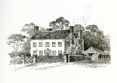 Dům paní Snookesové v Ringmer, Sussex, Anglie, 1733 od English School