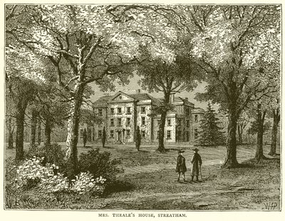 Paní Thrales House, Streatham od English School