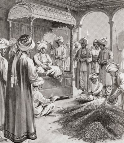 Muhammad bin Tughluq vydává měnu tokenu od English School
