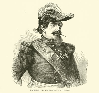Napoleon III, císař Francouzů, červenec 1870 od English School