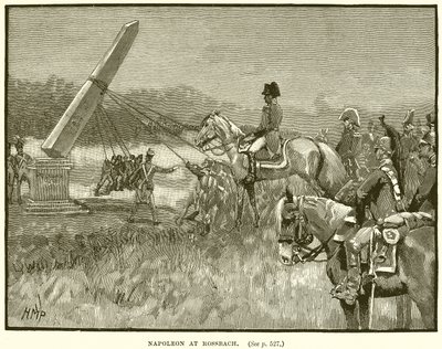 Napoleon v Rossbachu od English School