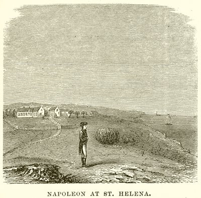 Napoleon u Svaté Heleny od English School