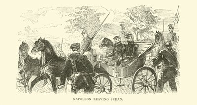 Napoleon opouští Sedan, září 1870 od English School