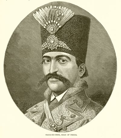Nasser ed Deen, šáh z Persie od English School