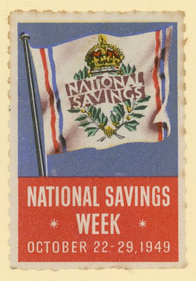 Týden národního spoření, 22. – 29. října 1949 od English School