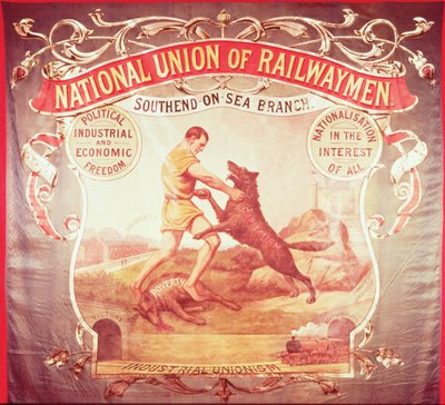 National Union of Railwaymen, Southend-on-Sea (textil) od English School