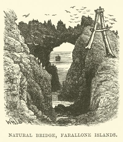 Přírodní most, Farallonské ostrovy od English School